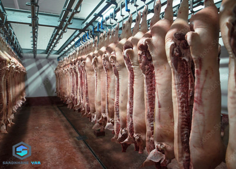 Meat and poultry industrial cold storage